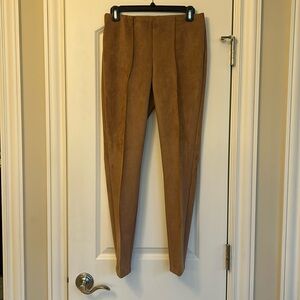 Anne Klein Suede camal xs pant
